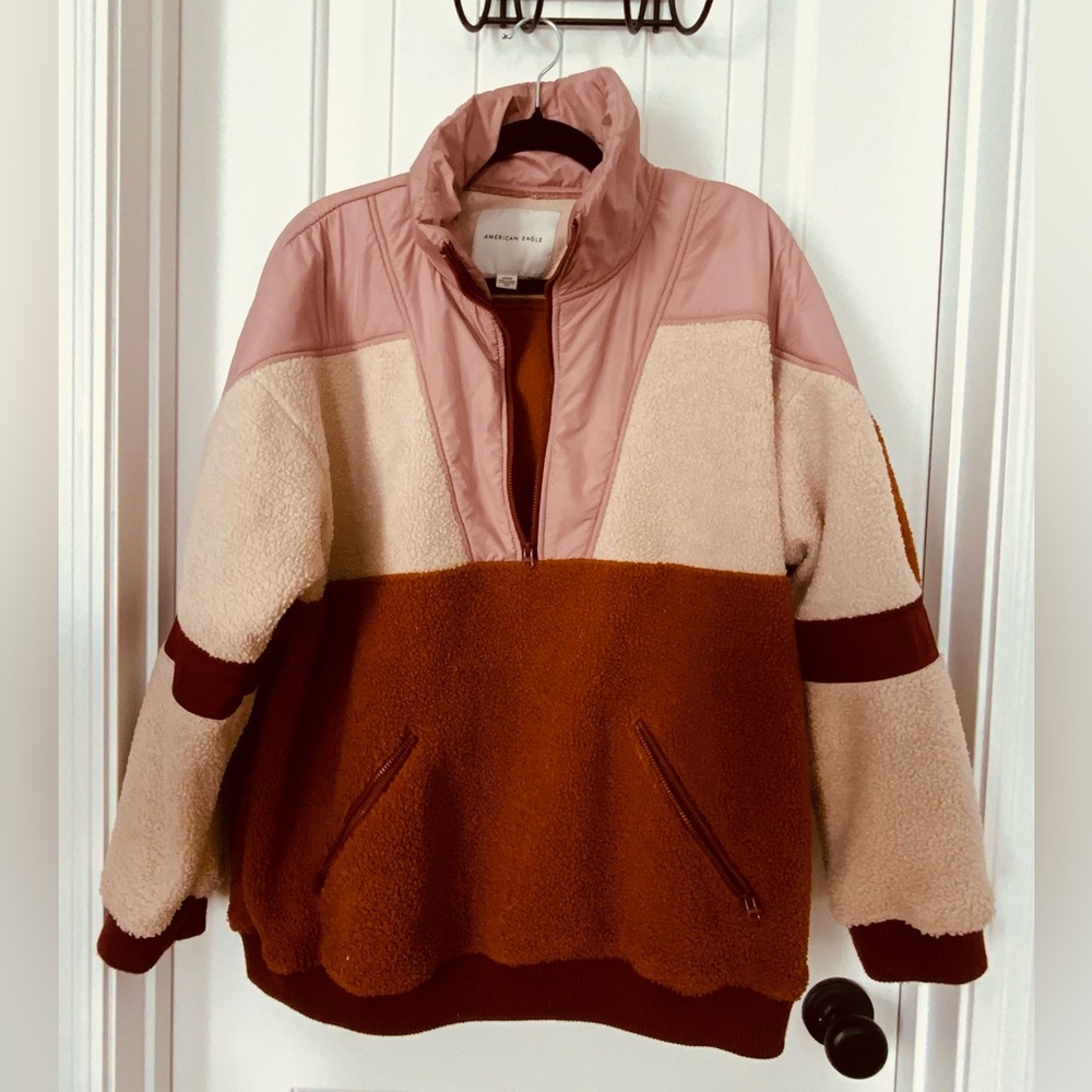 American Eagle Outfitters Fleece Jacket